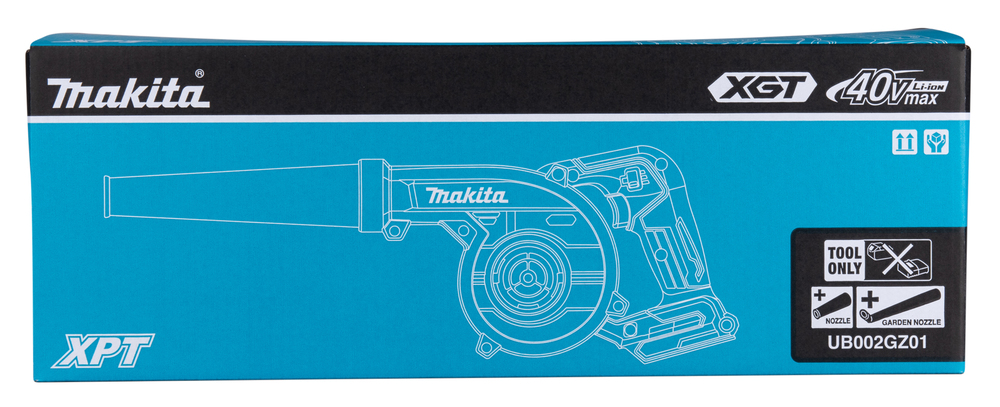 Аккумуляторный воздуходув Makita UB002GZ01, XGT, без аккумулятора и зарядного устройства
