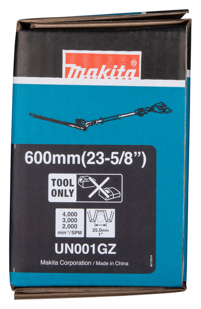 Makita cordless hedge trimmer UN001GZ XGT, without battery and charger