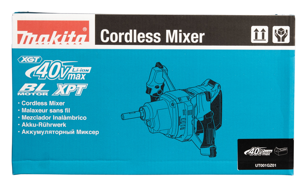 Аккумуляторный миксер Makita UT001GZ01, без аккумулятора и зарядного устройства
