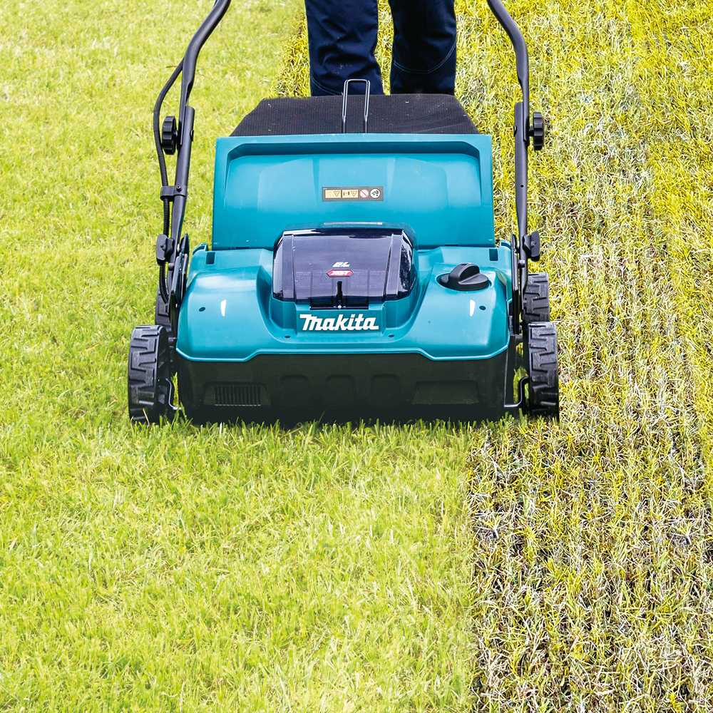 Makita cordless lawn scarifier UV001GZ XGT, without battery and charger