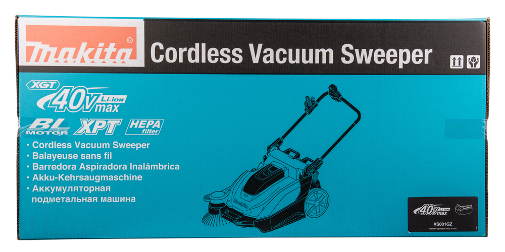Makita akutoitel kuivpühkimismasin VS001GZ XGT, ilma aku ja laadijata