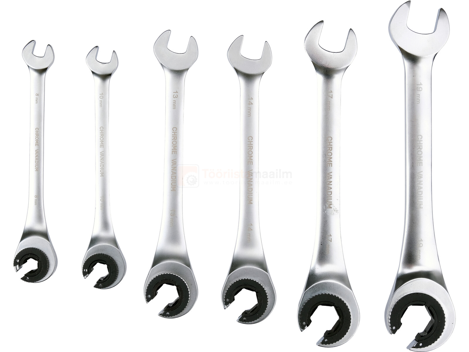 Набор рожково-накидных ключей YATO; 6 частей