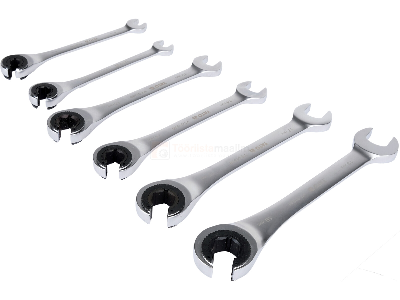 Набор рожково-накидных ключей YATO; 6 частей