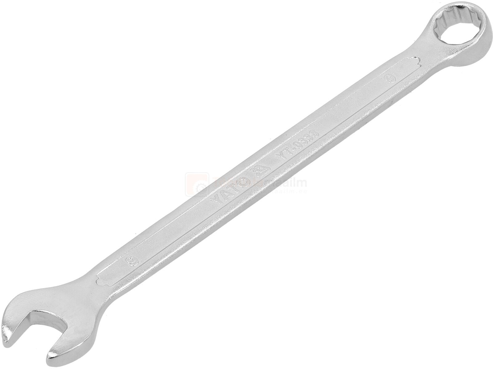 Pildil on YATO lehtsilmusvõti, millel on üks ots silmus ja teine ots leht.