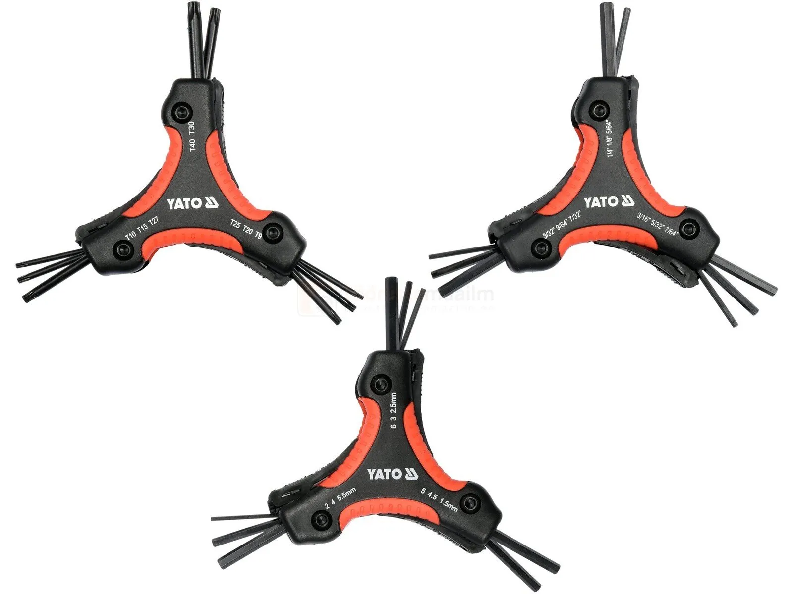 YATO hex and torx wrench set, 26-piece