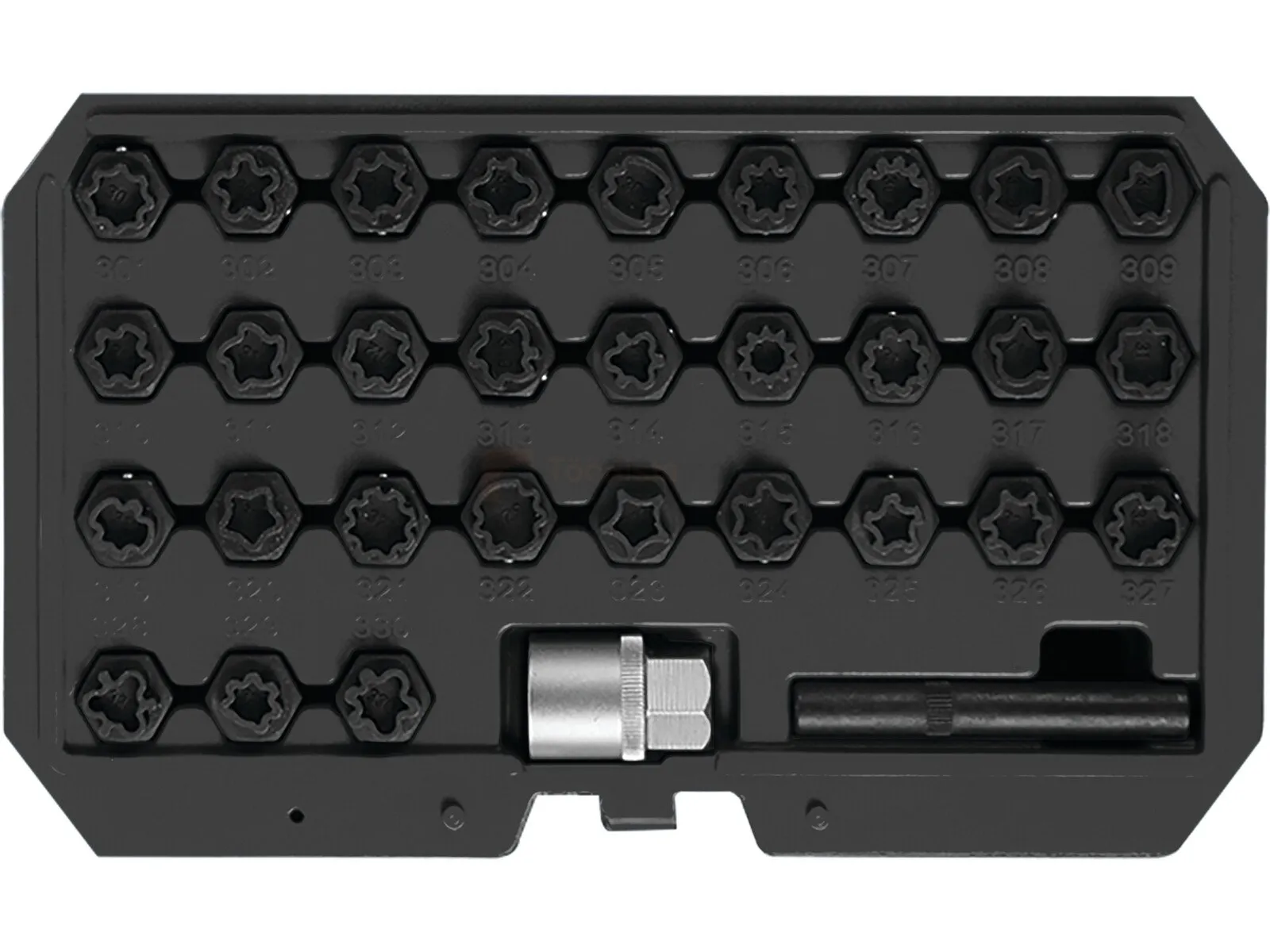 YATO security nut chuck set for MERCEDES