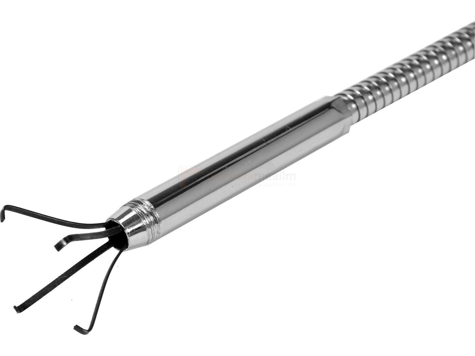 Pildil on YATO magnetiga haarats, millel on painduv vars ja nelja küünisega haarats.