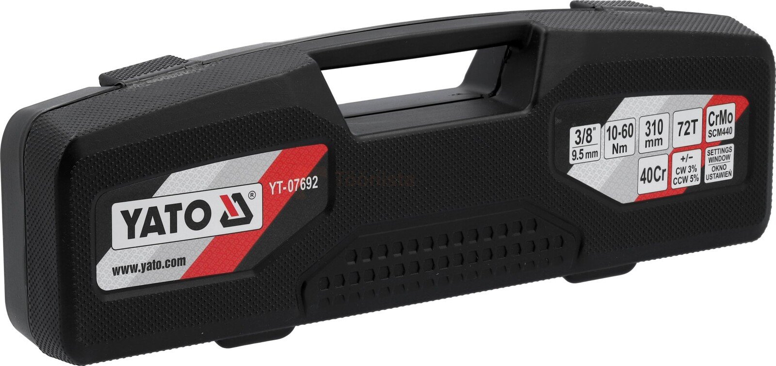 Yato momentvõti 3/8" 10-60 Nm, skaala vaateaknaga 5