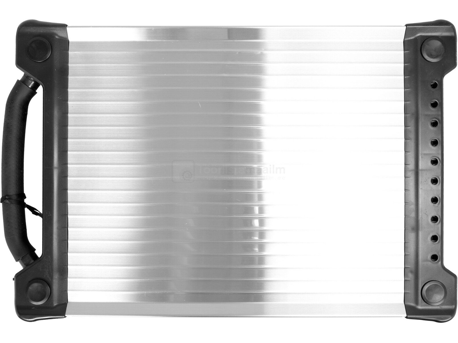 Pildil on YATO tööriistakäru, millel on horisontaalsed sooned ja must käepide.