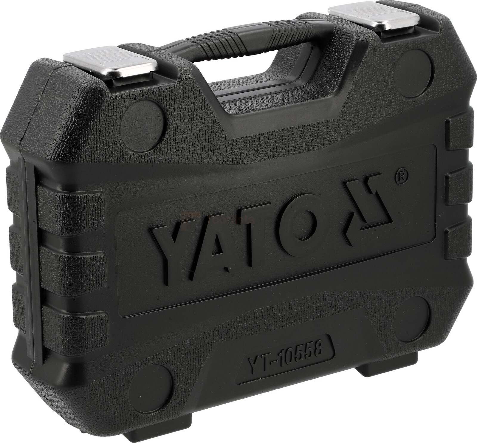 Pildil on must Yato veljepadrunite komplekti karp, millel on peal Yato logo ja mudeli number.