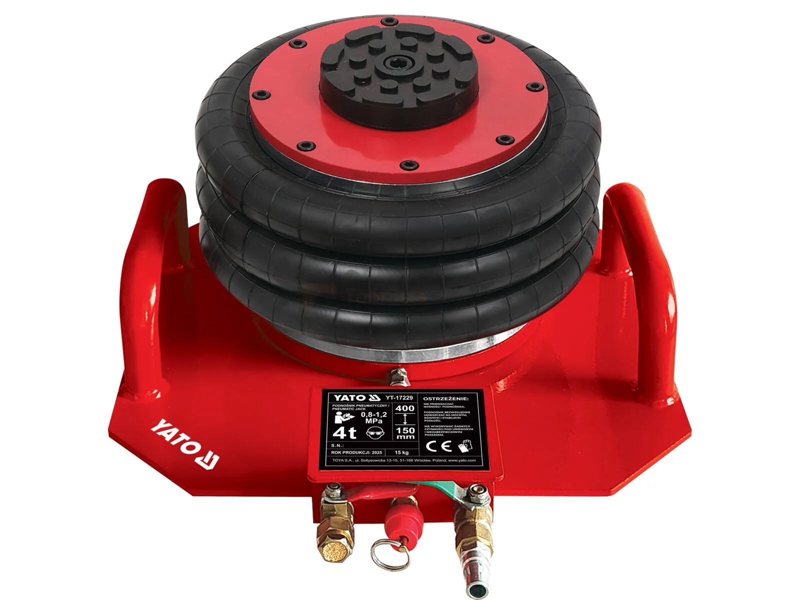 YATO pneumatic jack 4 t