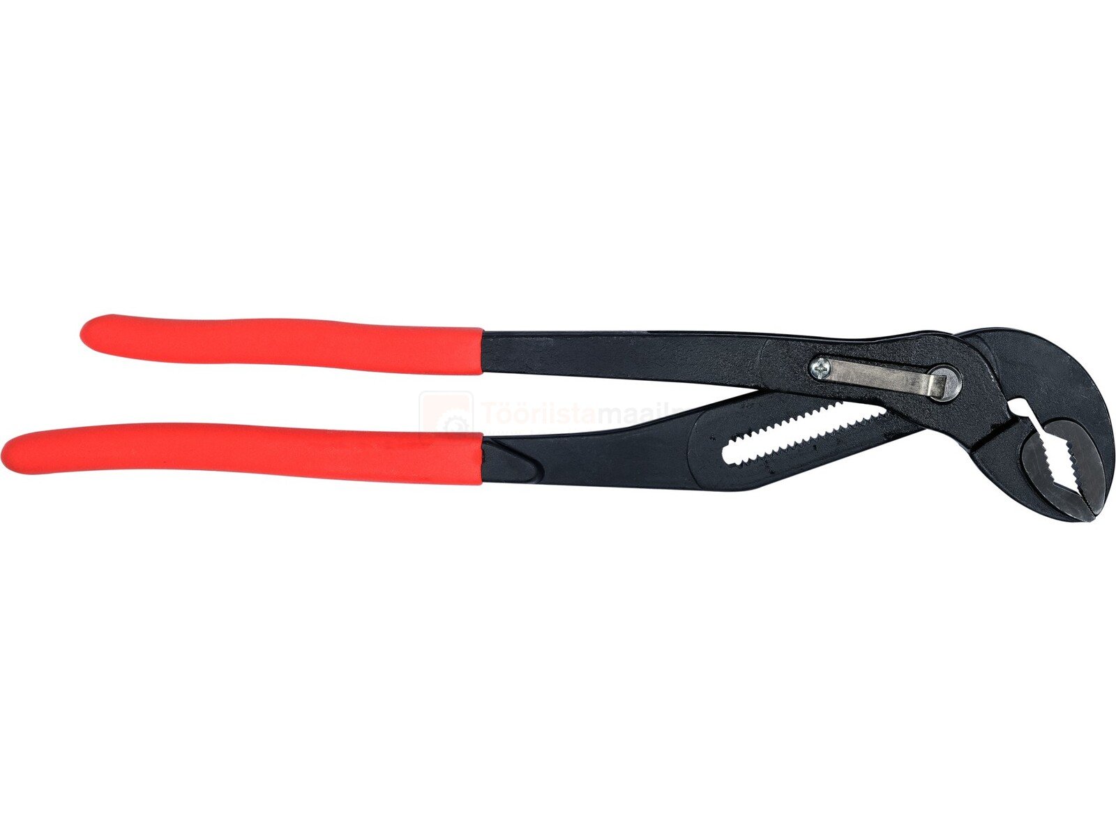 Pildil on Yato veepumbatangid, millel on punased käepidemed ja mustad lõuad.