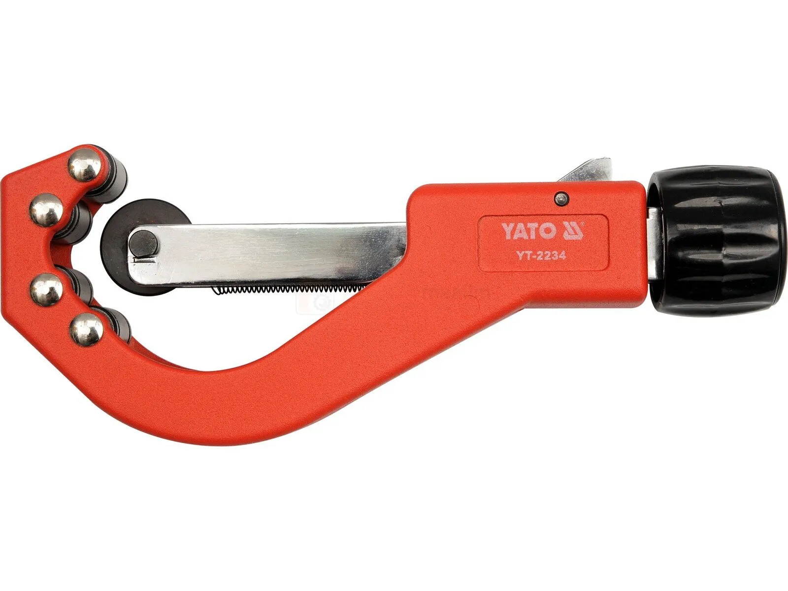 Pildil on Yato SPEED PIPE CUTTER 14-63MM, mis on punane torulõikur.