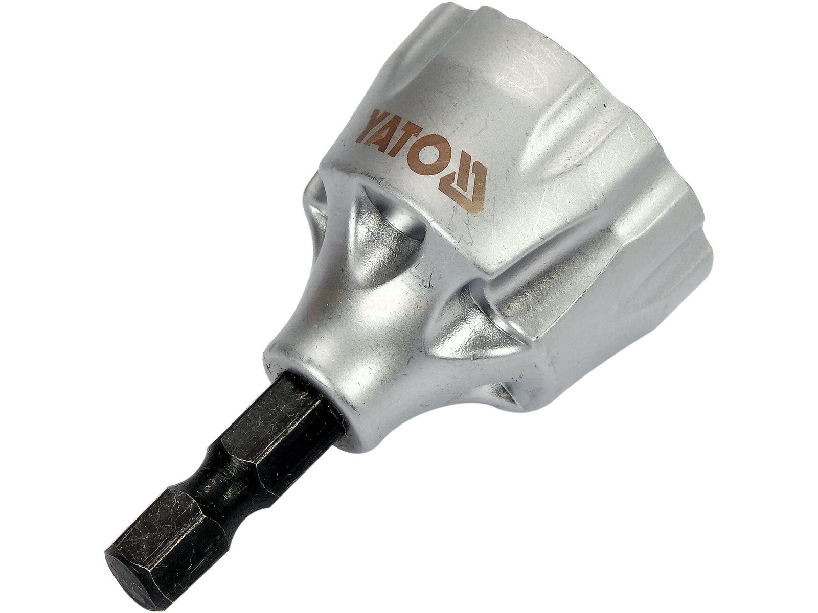 Pildil on YATO kraatide eemaldaja trellile, millega saab eemaldada kraate detailidelt suurusega 3-19 mm.