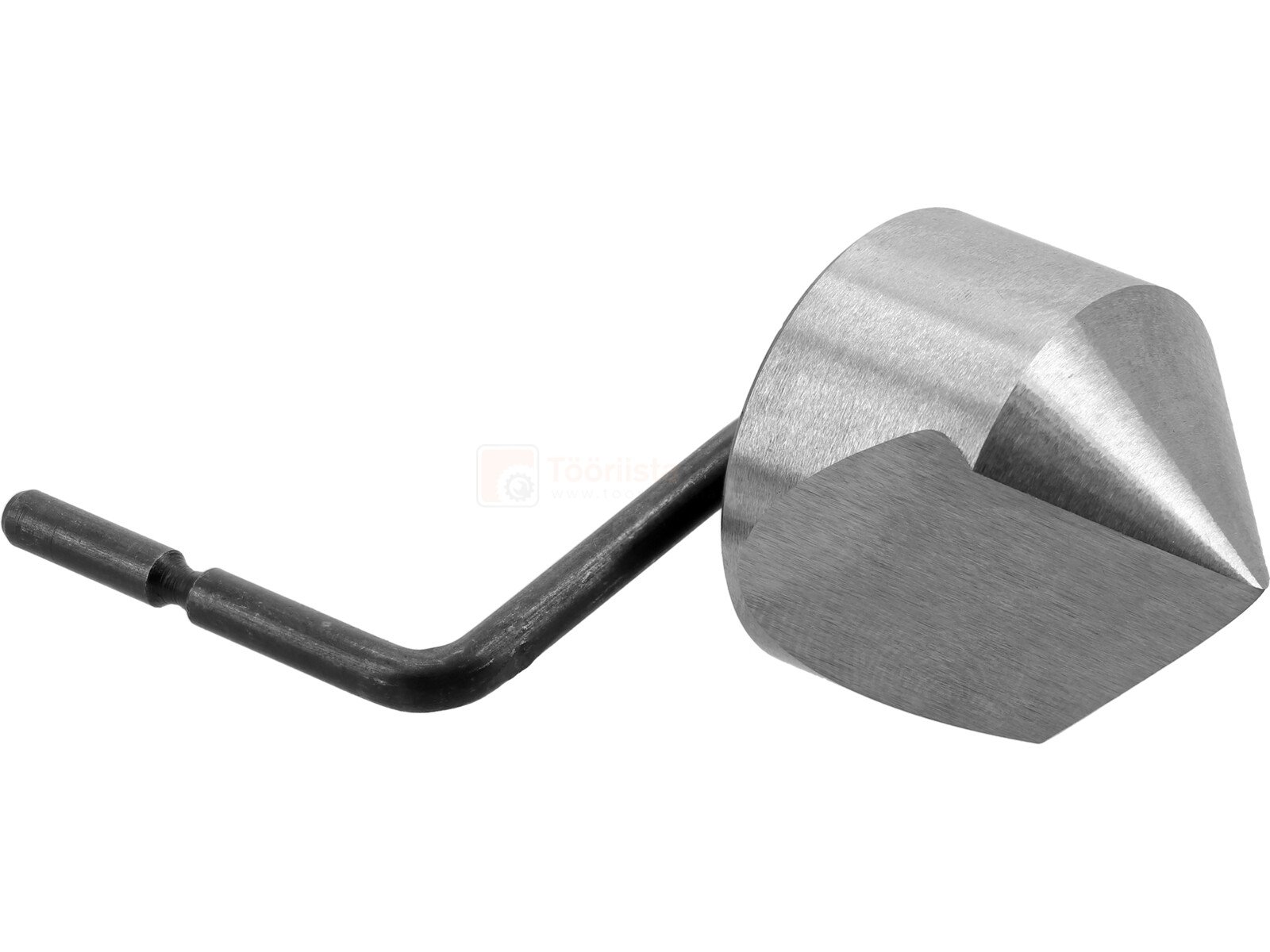 Pildil on Yato jääkide eemaldamise tööriist, millel on kooniline pea ja käepide, mida kasutatakse vahemikus 1-25 mm.