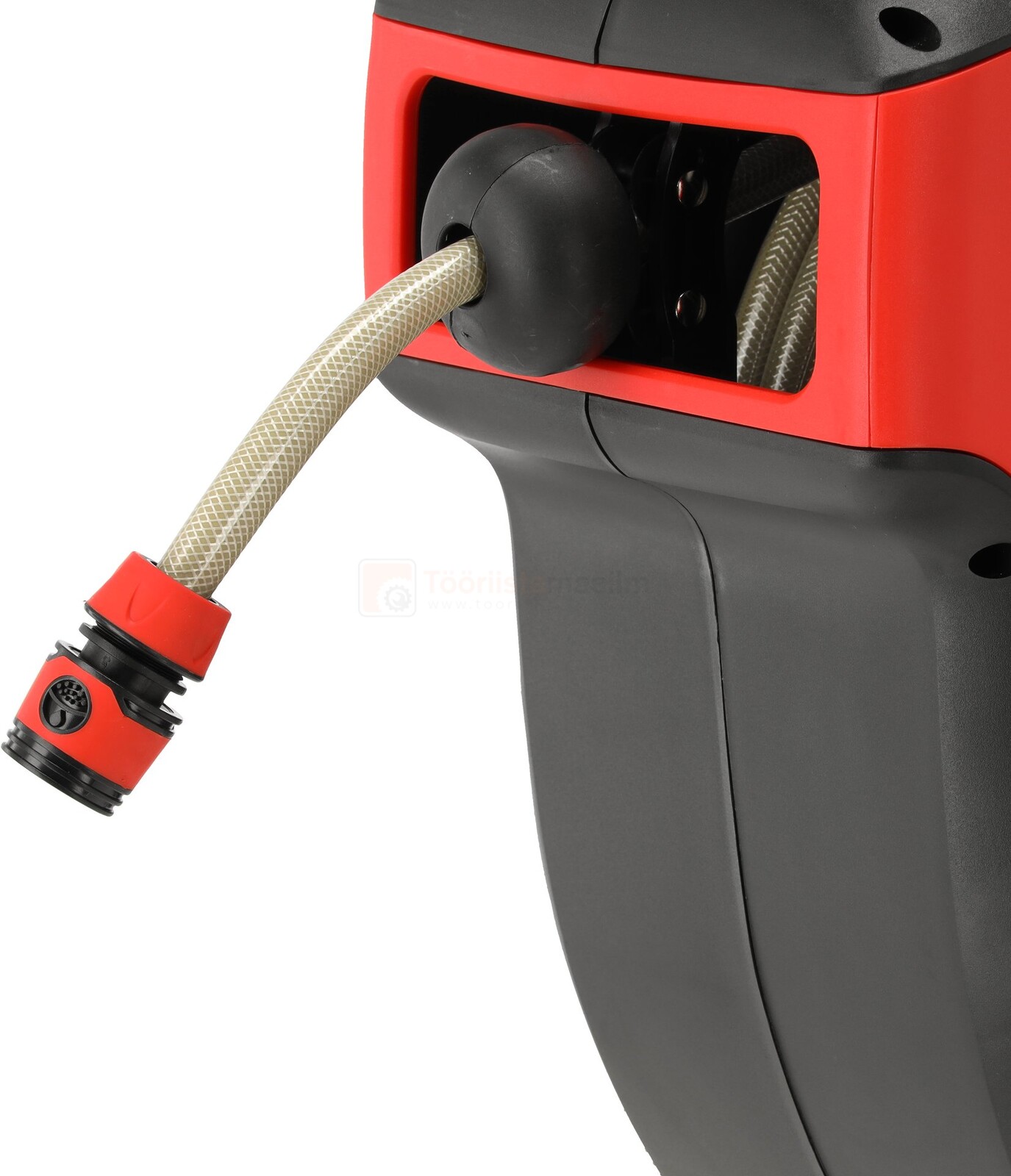 Pildil on näha Yato voolikupool, mille küljest tuleb välja voolik koos otsaga.