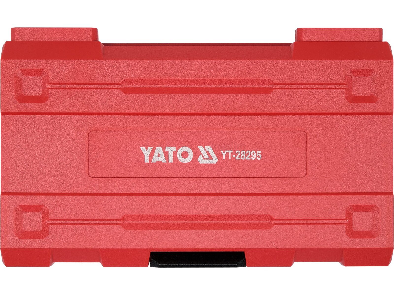 Pildil on punane YATO VDE kruvitsate komplekti karp, millel on peal tootja logo ja mudeli number.