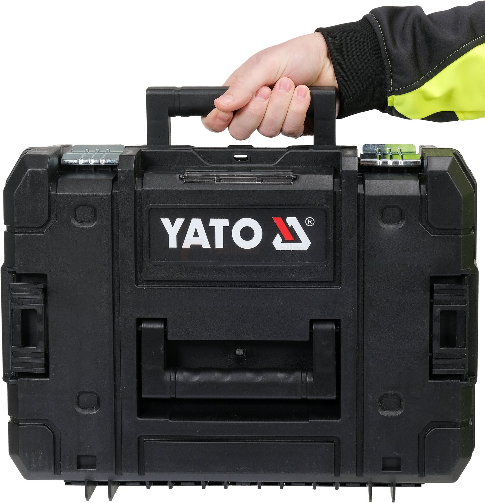 YATO joonlaser 4D, max 25 m, ± 3 mm / 10 m, roheline kiir