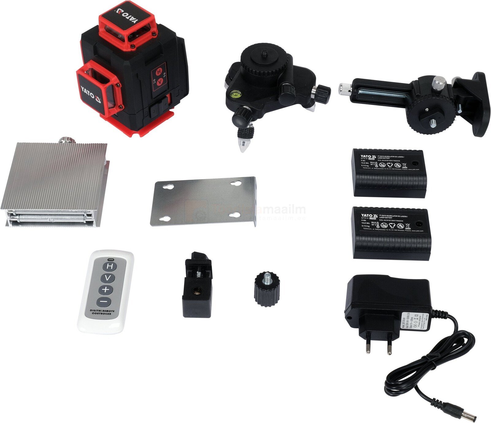 Yato ristjoonlaser 4 x 360° YT-30417 5