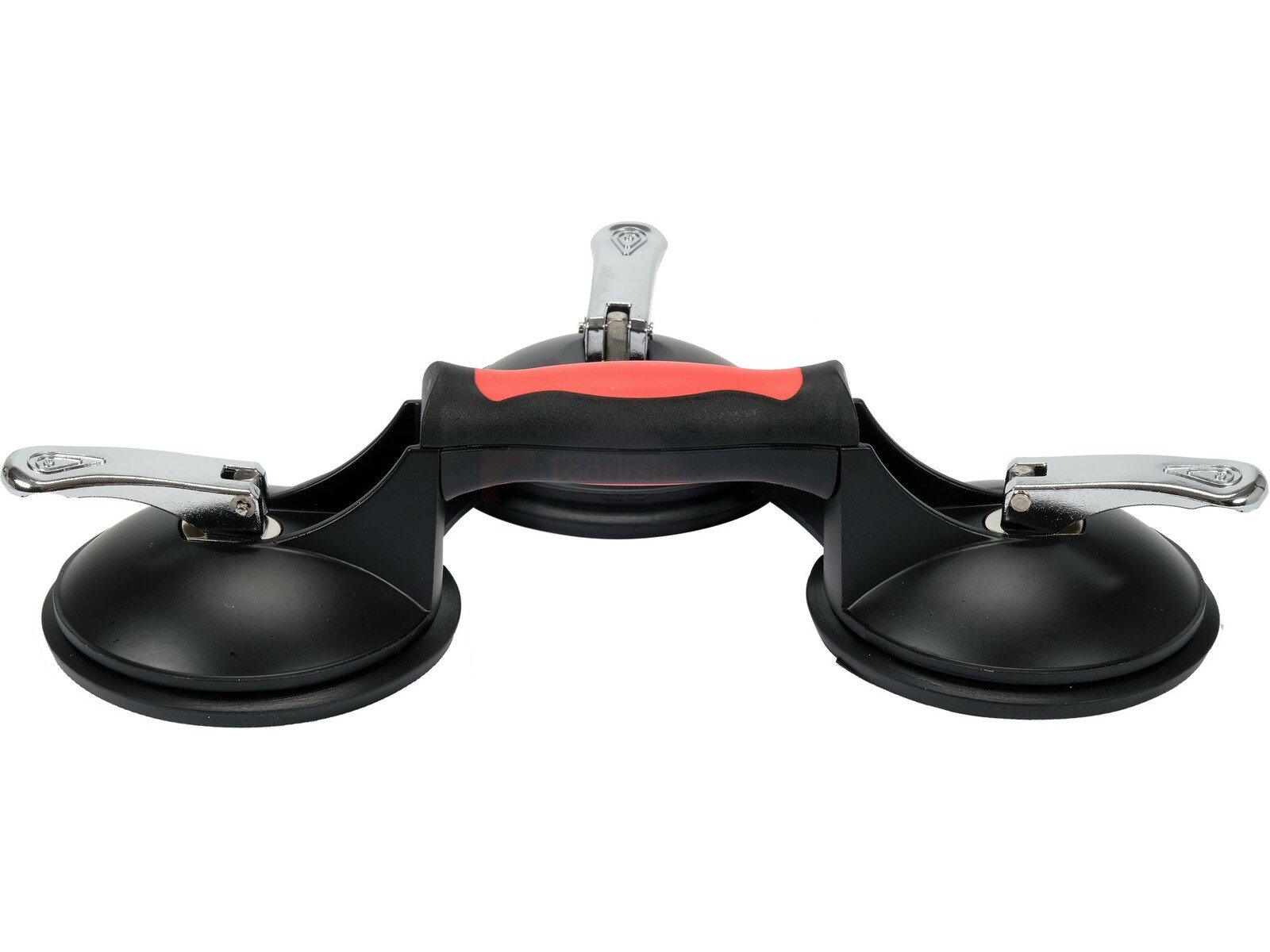 Pildil on YATO iminapp 3 x 125 mm, millel on kolm iminappi ja punane käepide.