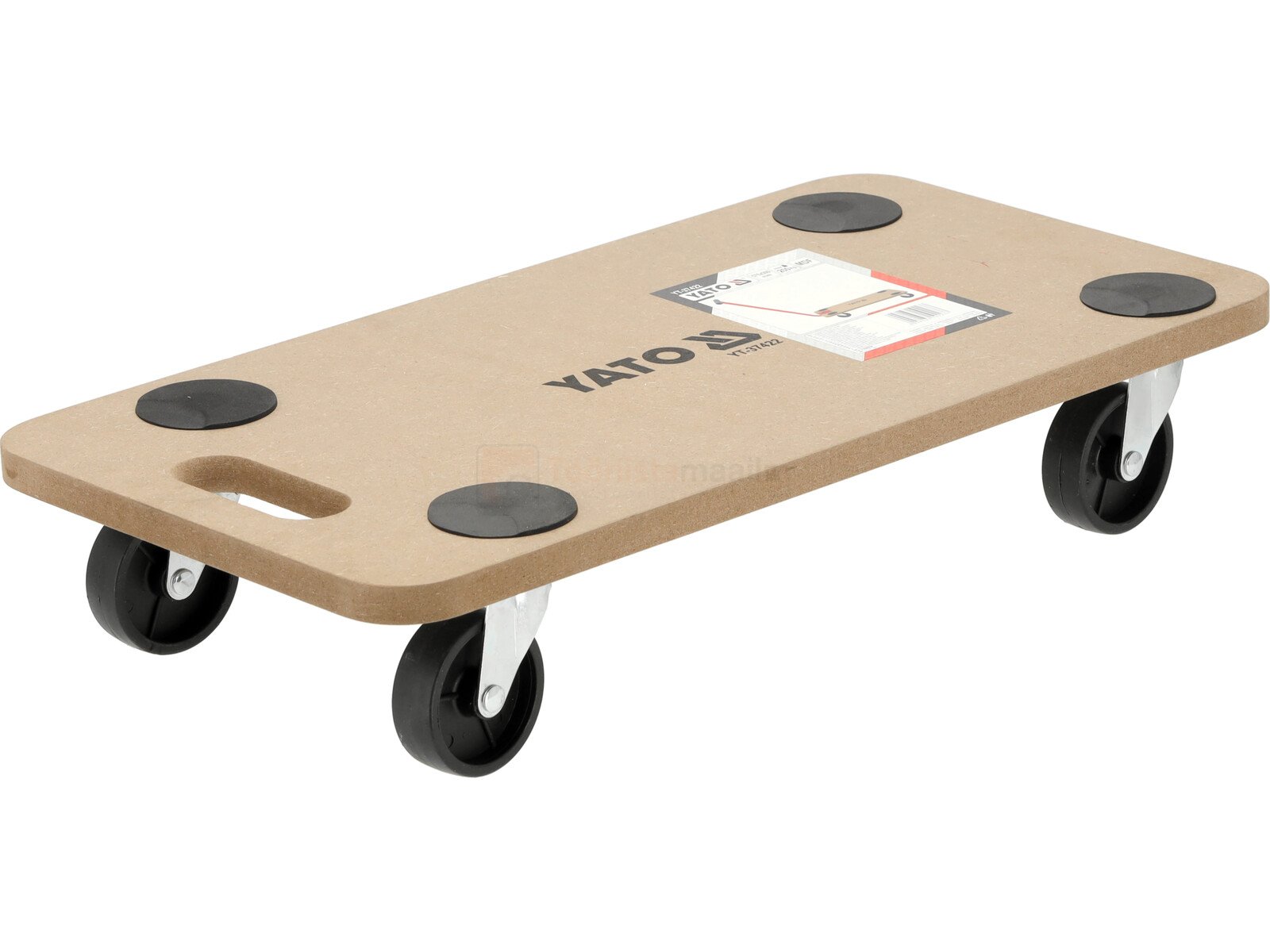 Pildil on YATO transpordikäru, mille kandevõime on 200 kg ja mida kasutatakse esemete liigutamiseks.