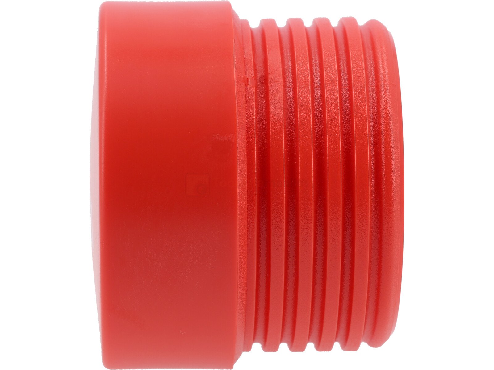 Pildil on punane Yato sillutusvasara ots, mille läbimõõt on 80 mm ja millel on keermed.