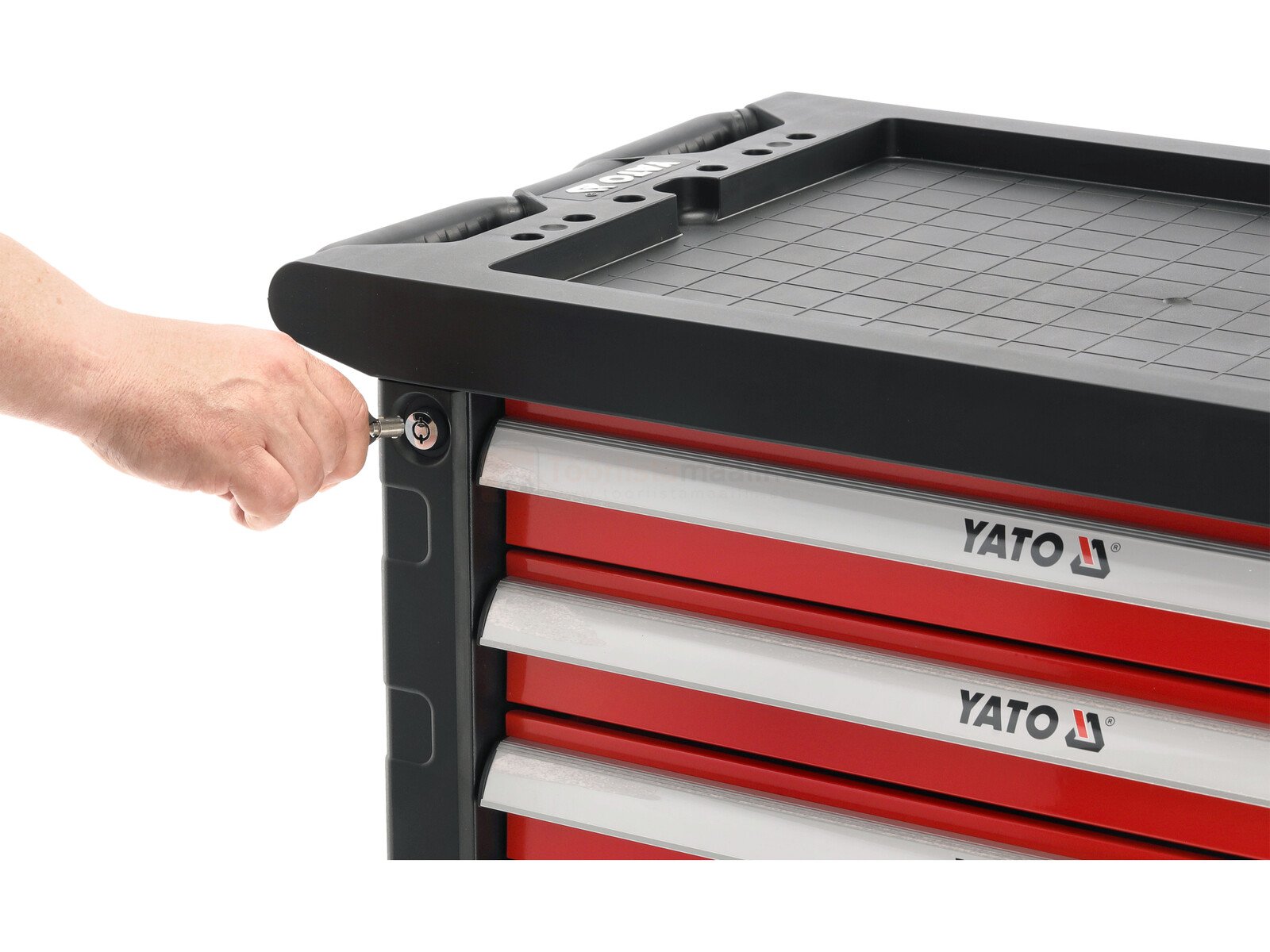 YATO tööriistakäru, 6 sahtlit, 177-osaline 5