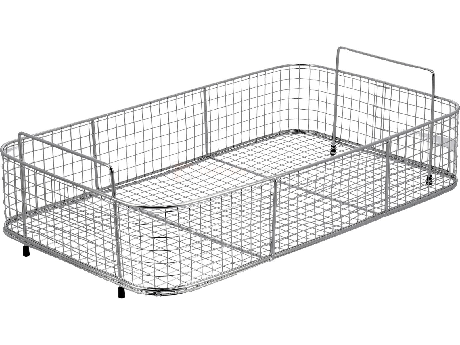 Pildil on YATO ultrahelipesuri 22 L jaoks mõeldud roostevabast terasest korv.