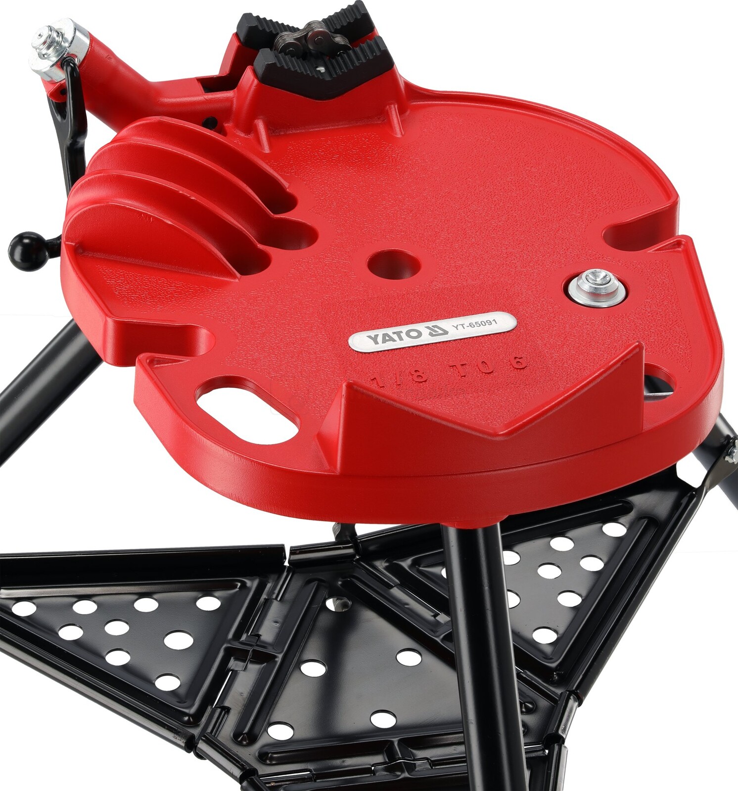 YATO jalgadel kett-kruustangid 1/8"-6" torudele 3