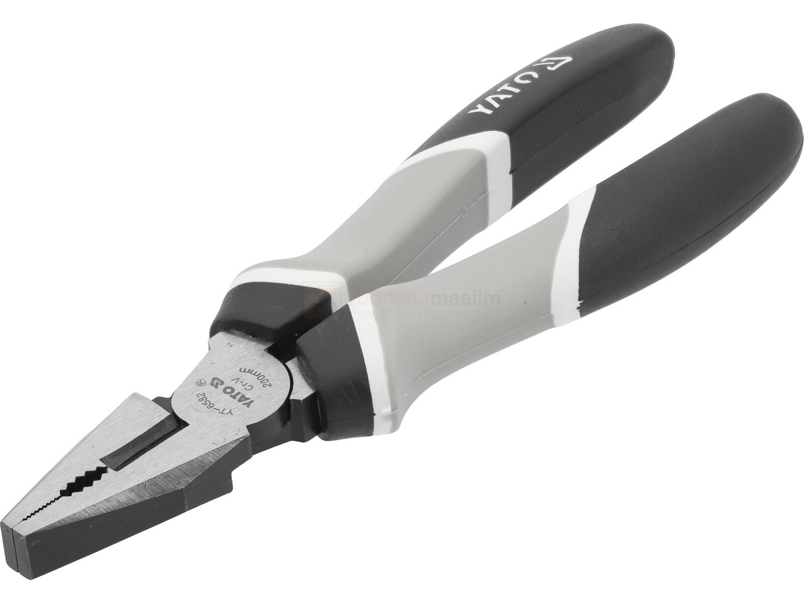 Pildil on Yato näpitsad pikkusega 200 mm, millel on mustad ja hallid käepidemed.