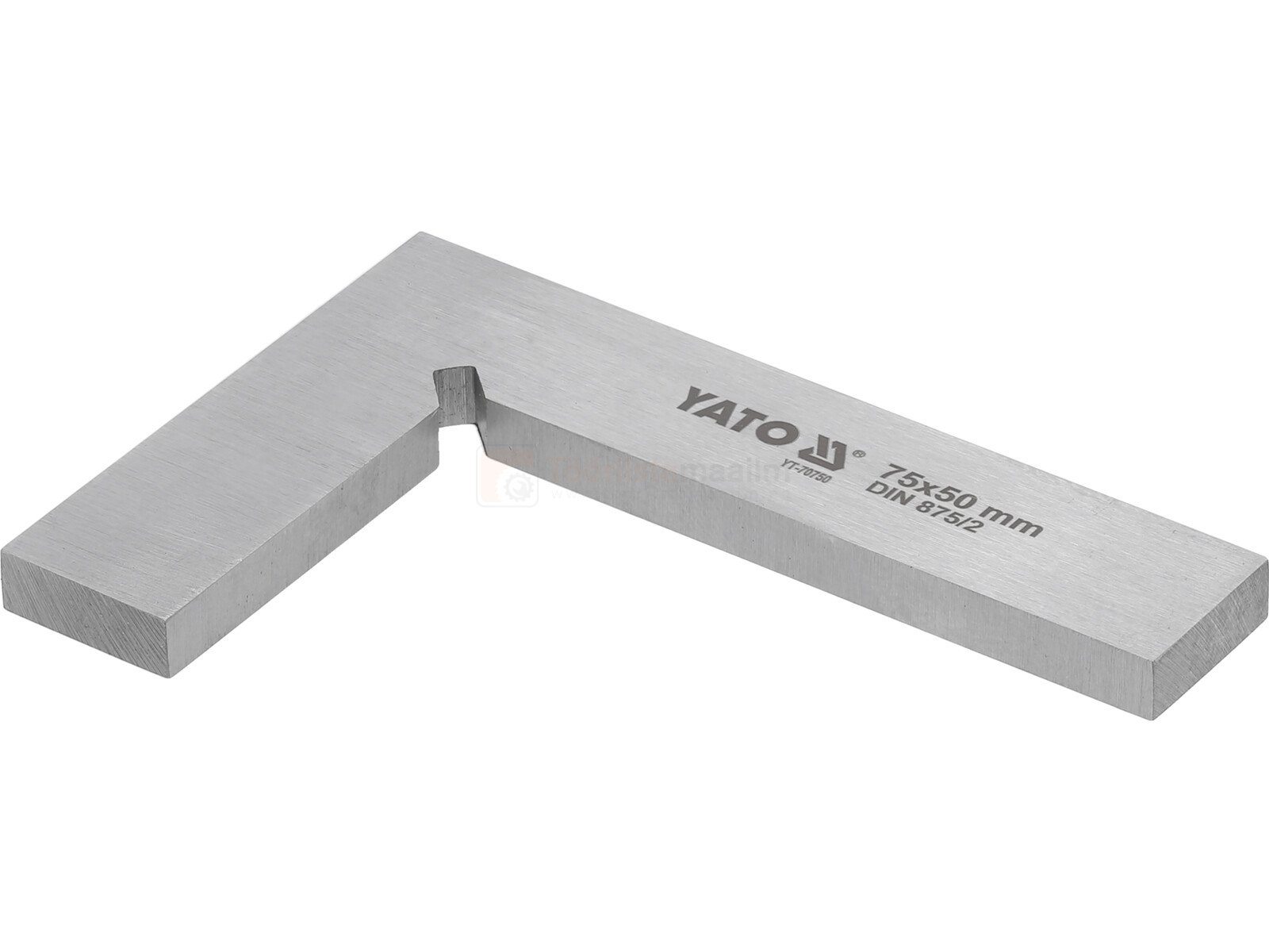 Pildil on Yato nurgik, millel on mõõtmed 75x50 mm.