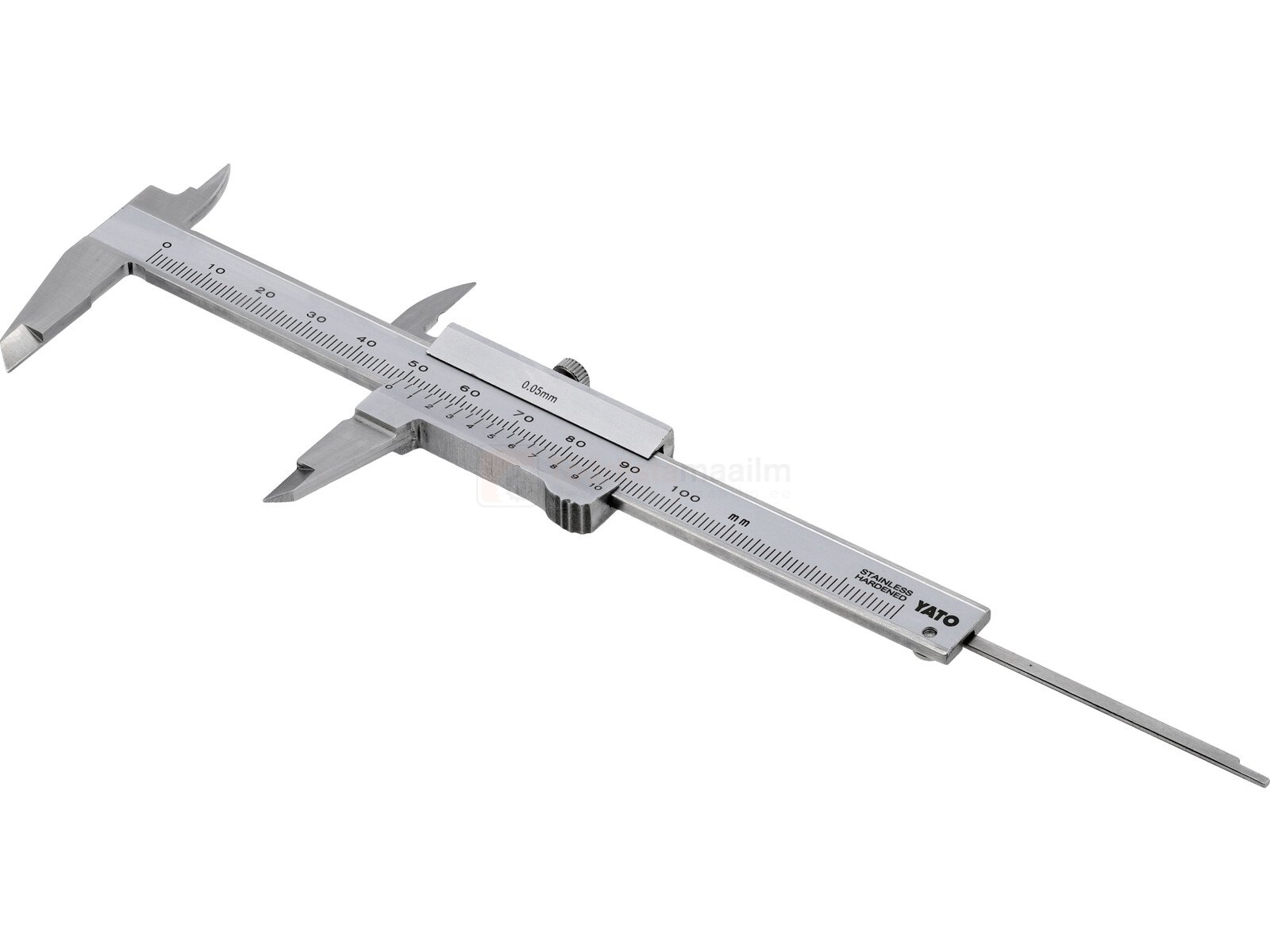 YATO nihik 0-100 mm / 0,05 mm, roostevaba teras 3