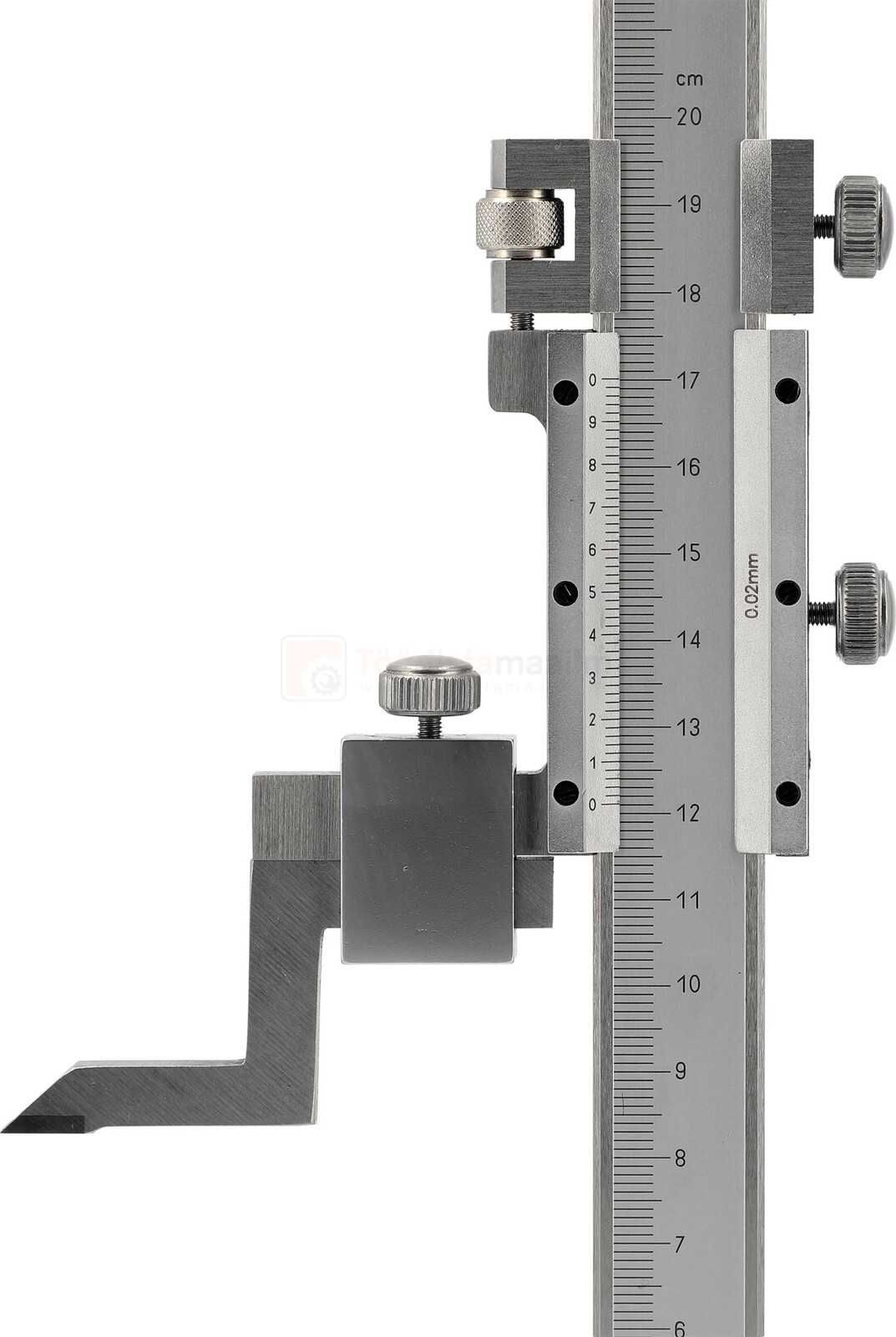 Pildil on YATO kõrgusmõõtenihikud, millel on näha mõõteskaala ja liugur.