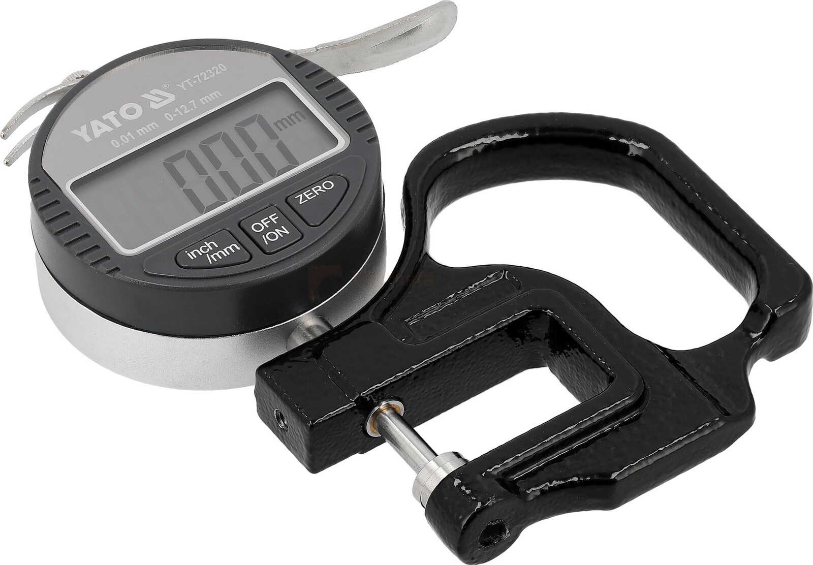 YATO толщиномер 12.7 мм; 0.01 мм