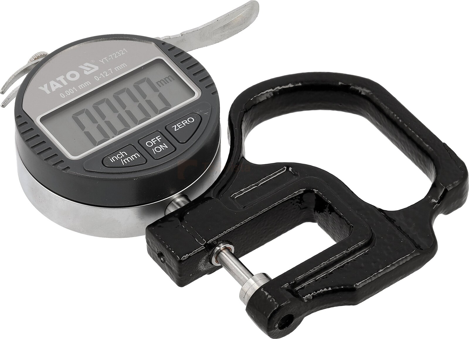 Толщиномер YATO 12,7 мм; 0,001 мм