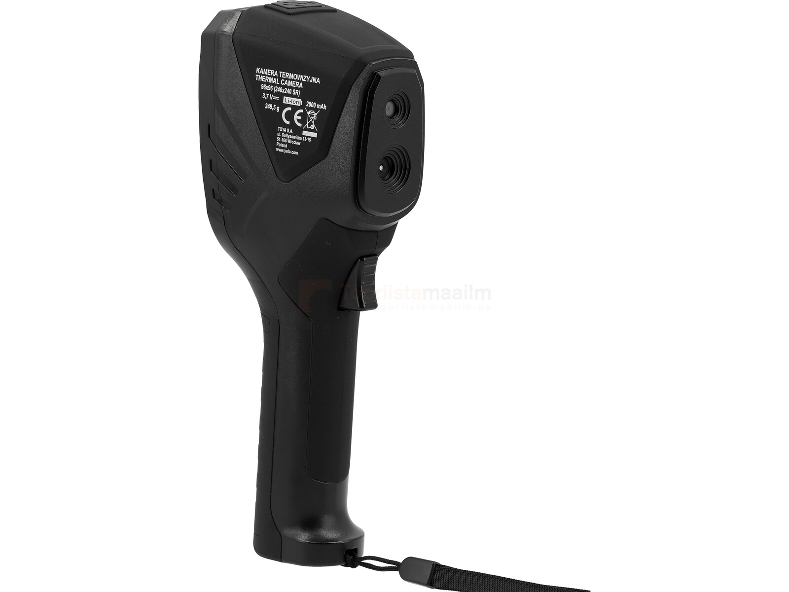 Pildil on YATO termokaamera, millega saab mõõta temperatuuri vahemikus –20 kuni +150 °C ning millel on eraldusvõime...