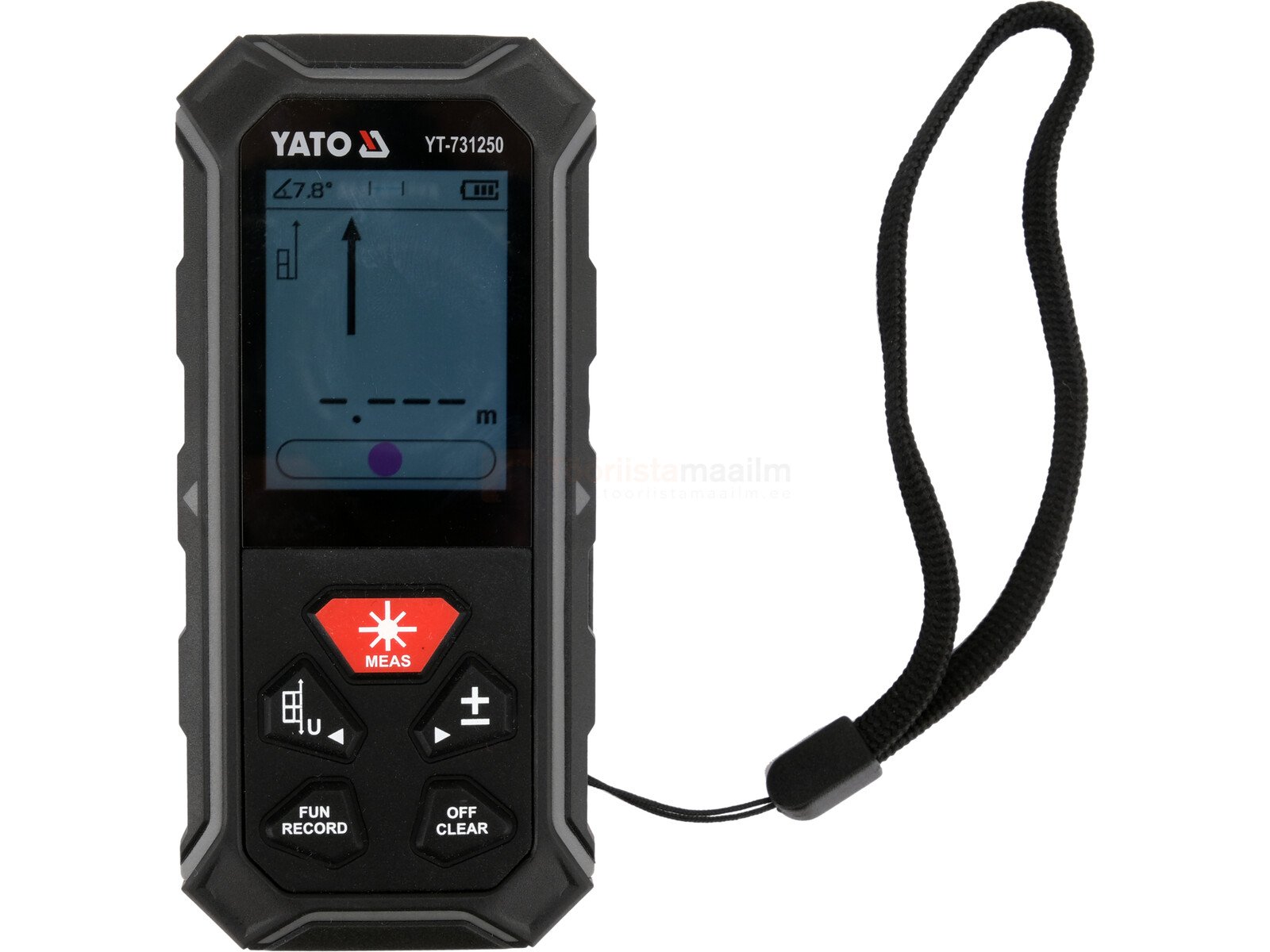 YATO kahesuunaline laserkaugusmõõtja 2 x 100 m 8