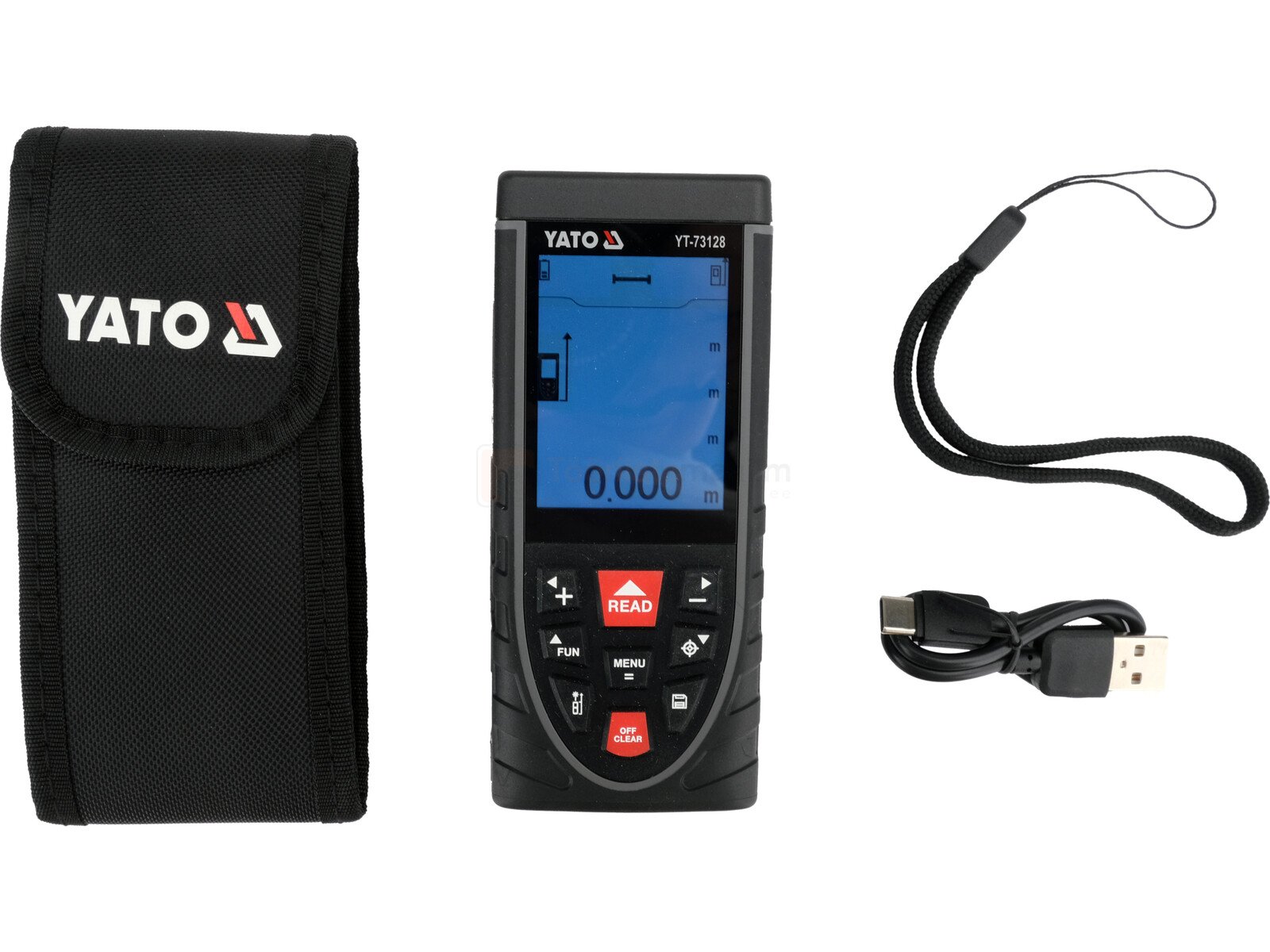YATO kaameraga laserkaugusmõõtja 120 m 9