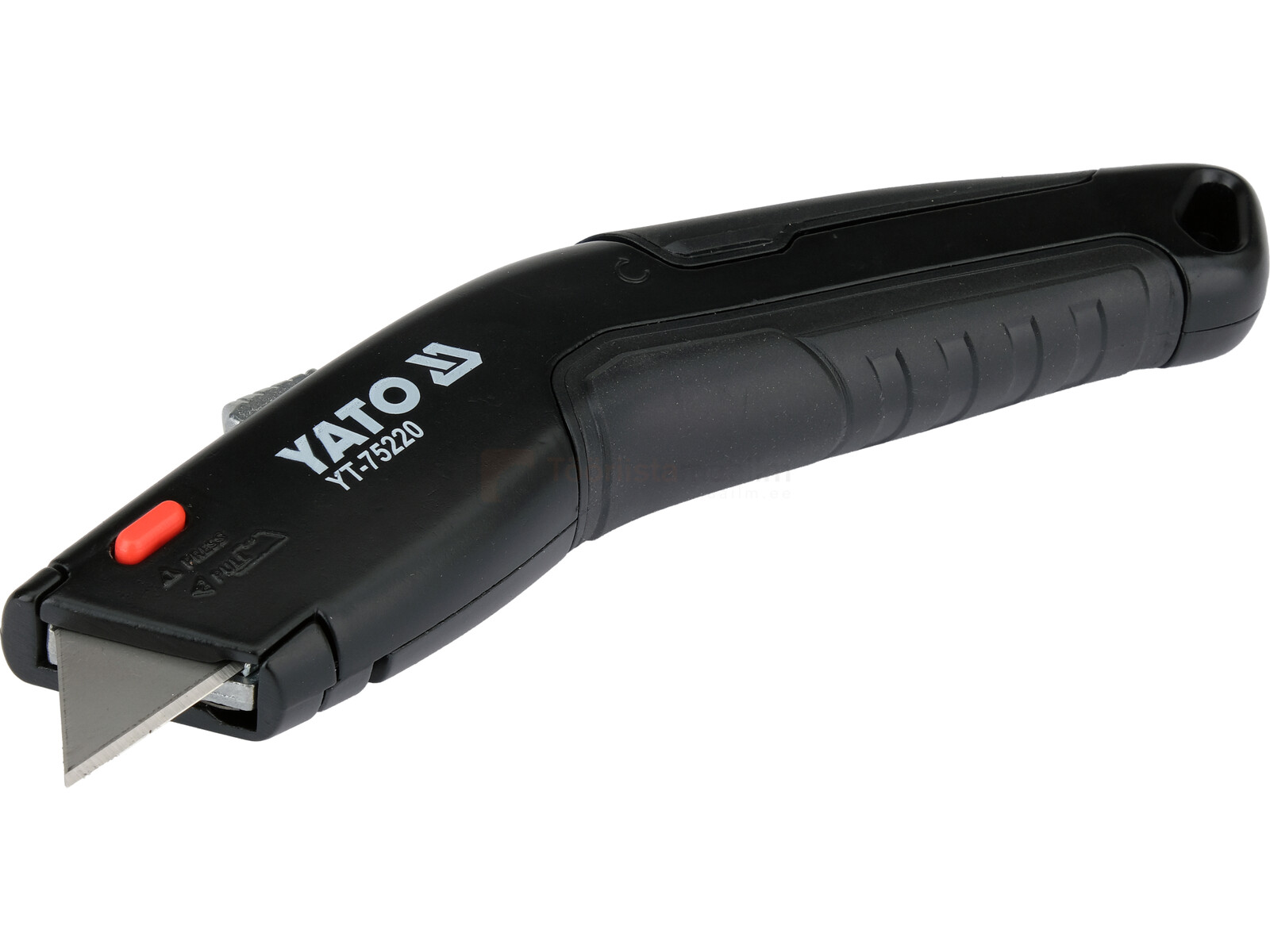 Pildil on musta värvi Yato universaalnuga, millel on näha tera ja käepide.