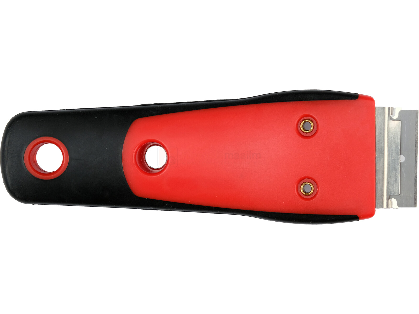 Pildil on YATO kaabits 39 mm, millel on punase ja musta värvi käepide ning terasest tera.