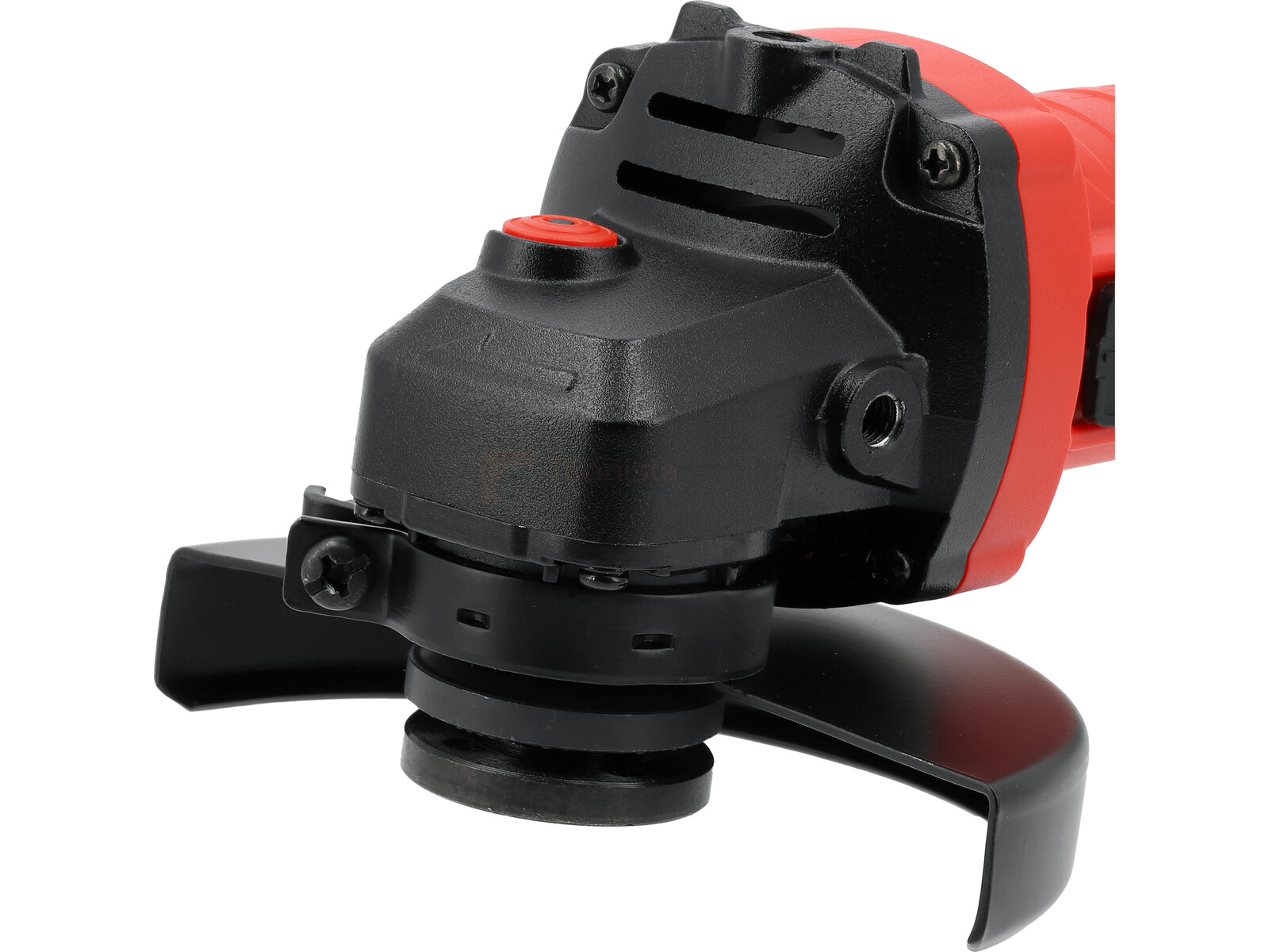 Pildil on Yato nurklihvija, millel on punane korpus, must pea ja kaitsekilp.