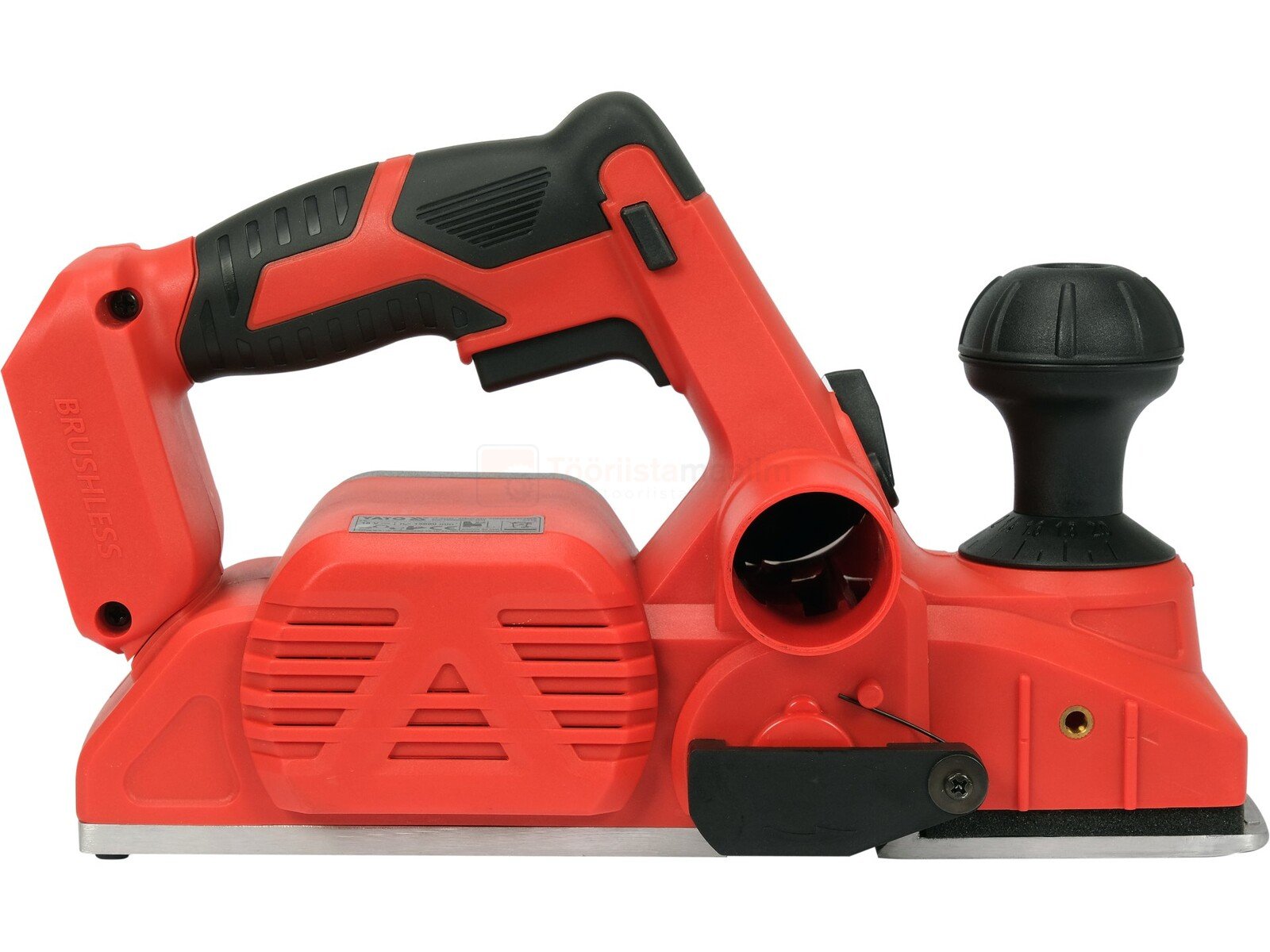 Pildil on näha punane YATO akuhöövel 18V ilma akude ja laadijata.