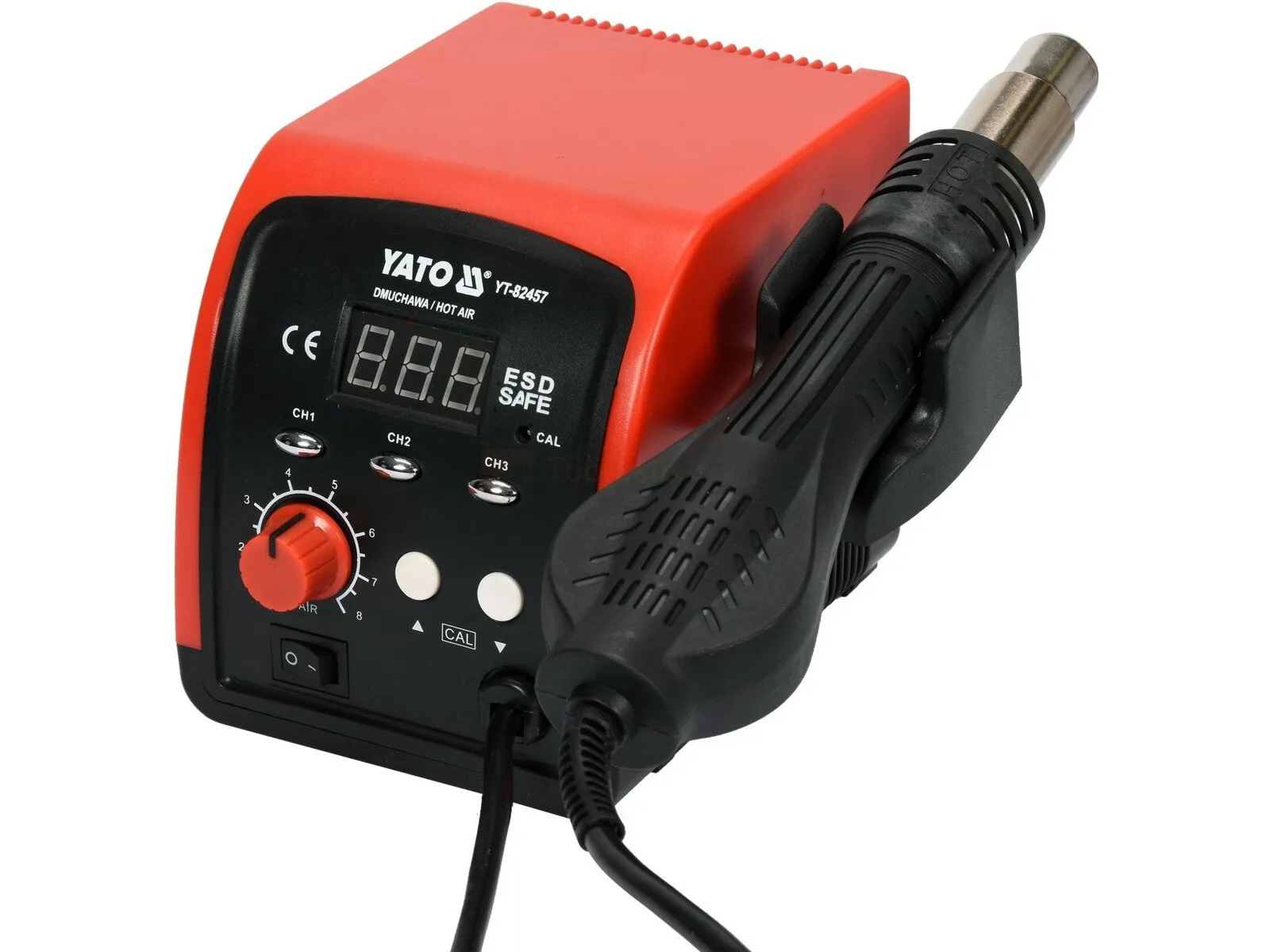 YATO hot air soldering station with LED display 750 W
