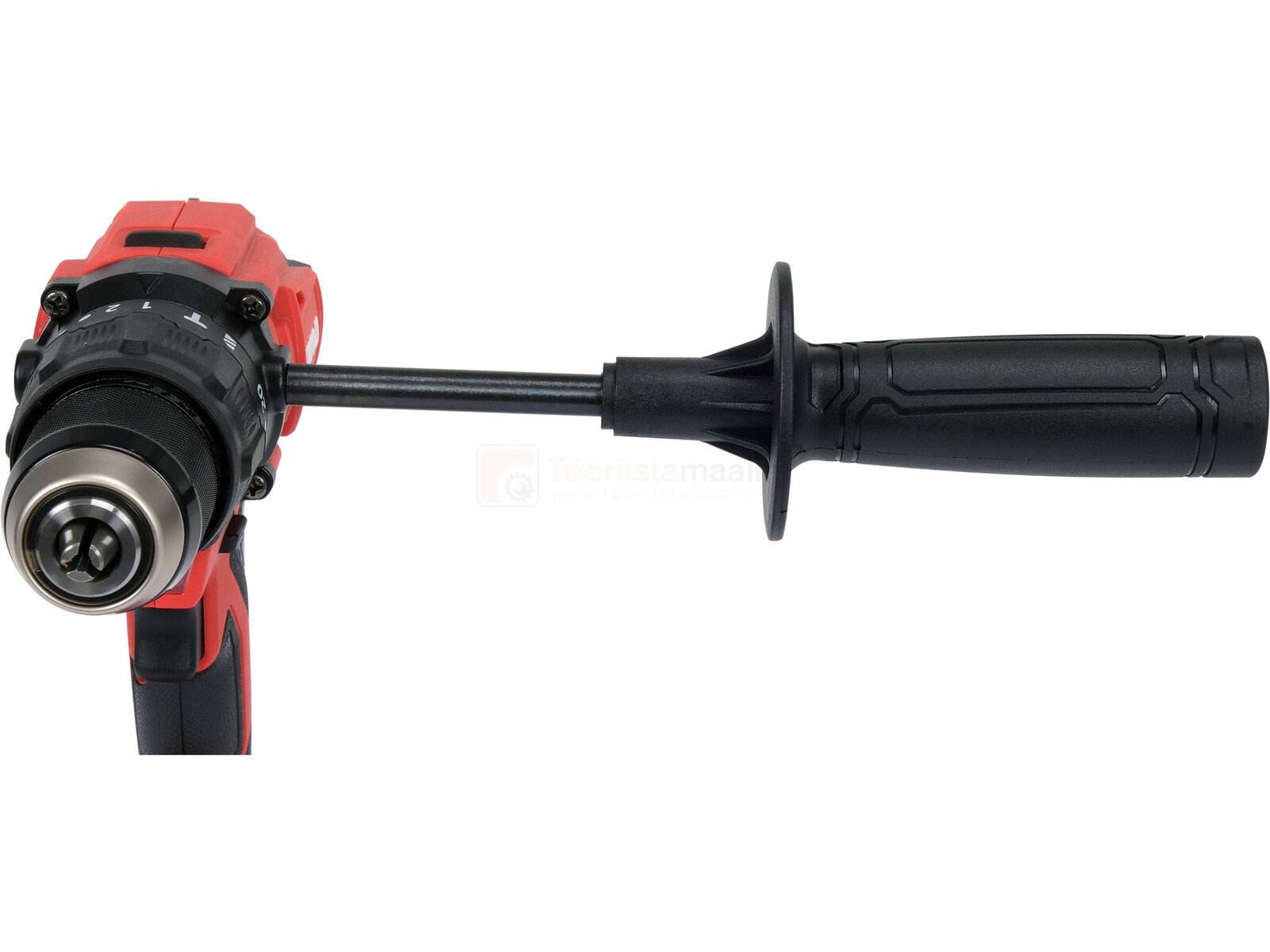 Pildil on Yato akupuurvasar, millel on küljes lisakäepide.