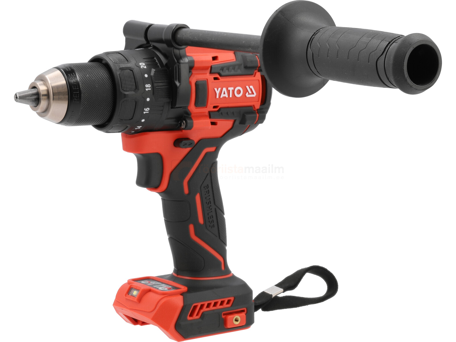 YATO akulööktrell 0-500/0-2000 p/min, max 150 Nm, ilma aku ja laadijata