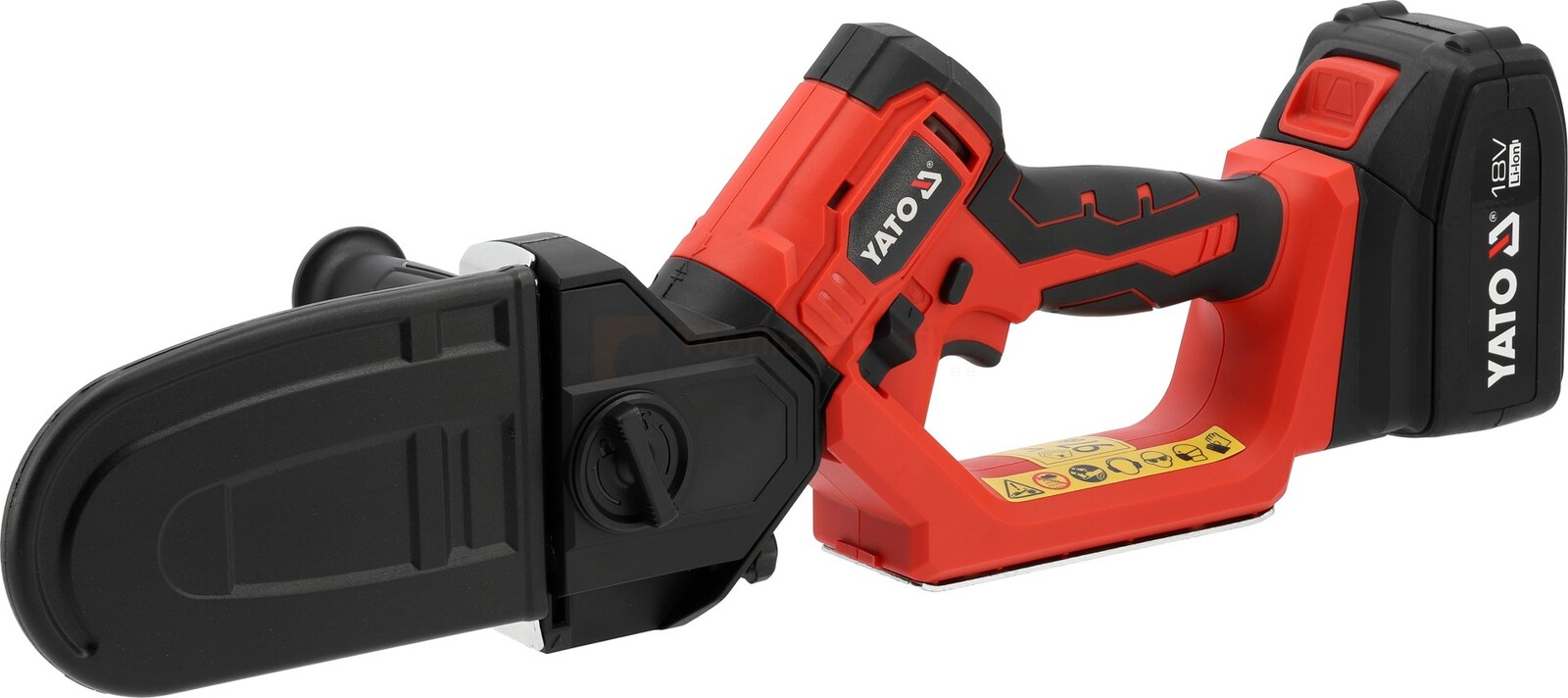 YATO аккумуляторная цепная пила для работы с древесиной 18 В