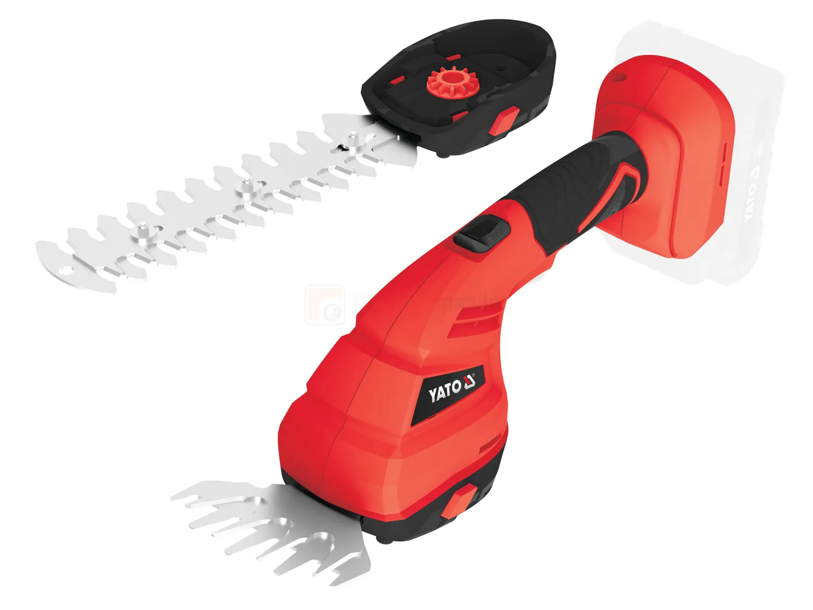 YATO cordless hedge and grass shears without battery and charger YT-828336