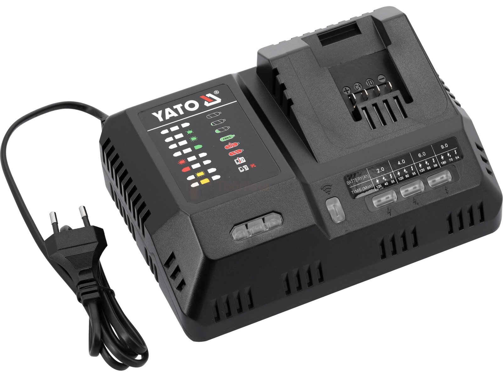 Yato kiirlaadija 18V 12A