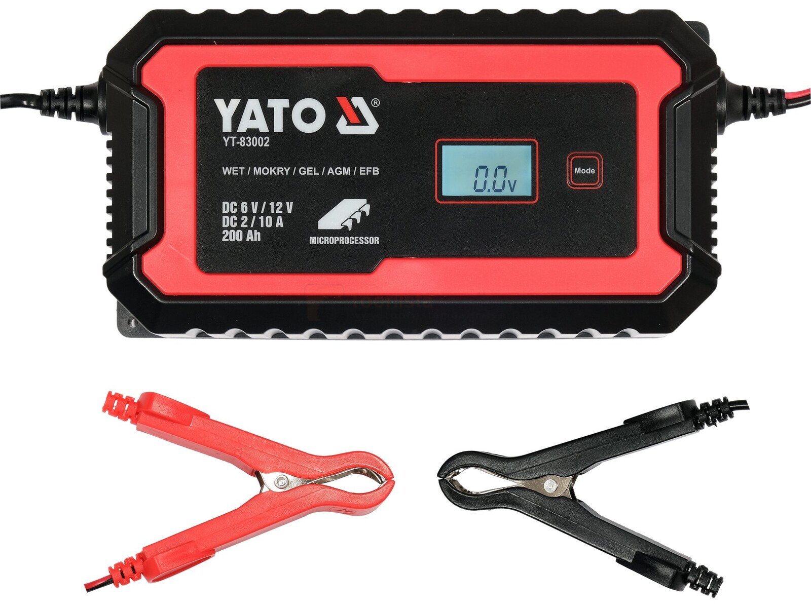 YATO akulaadija 6V/2A, 12V/10A