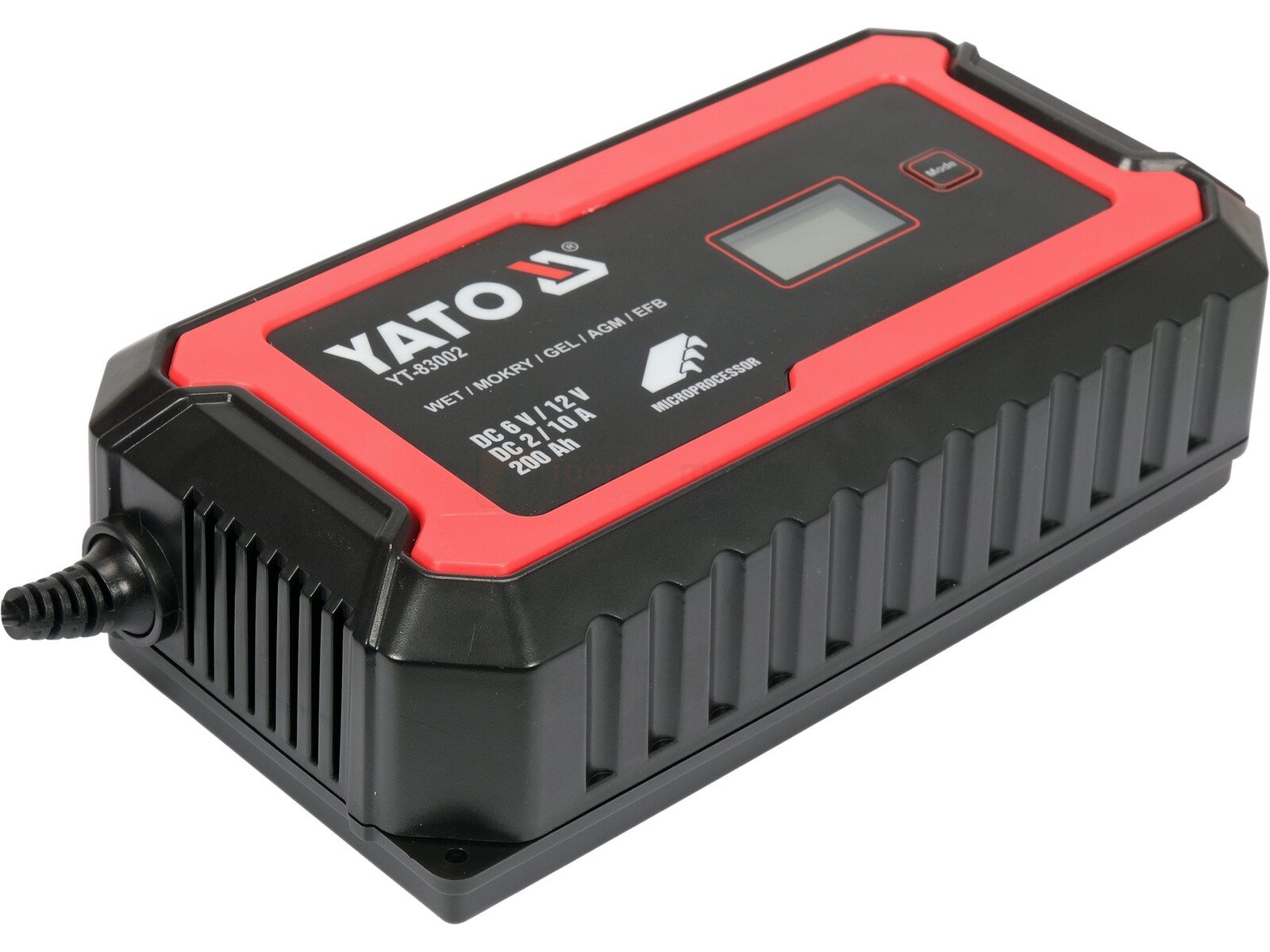 YATO akulaadija 6V/2A, 12V/10A 3